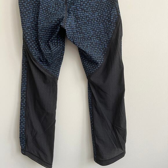 Lululemon Deep Breath Cropped Leggings Desert Teal 4 - Picture 4 of 9